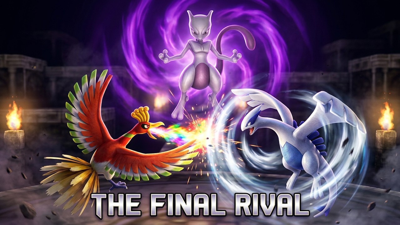 Pokemon Stadium 2 (2026) R1- VS Rival Fight+Credits