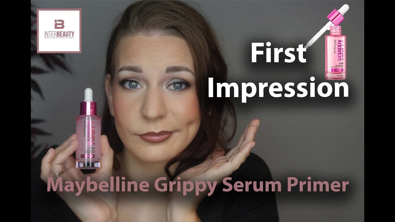 NEW Viral Maybelline Grippy Primer Serum First Impression ✨ Does It Really Grip?✨