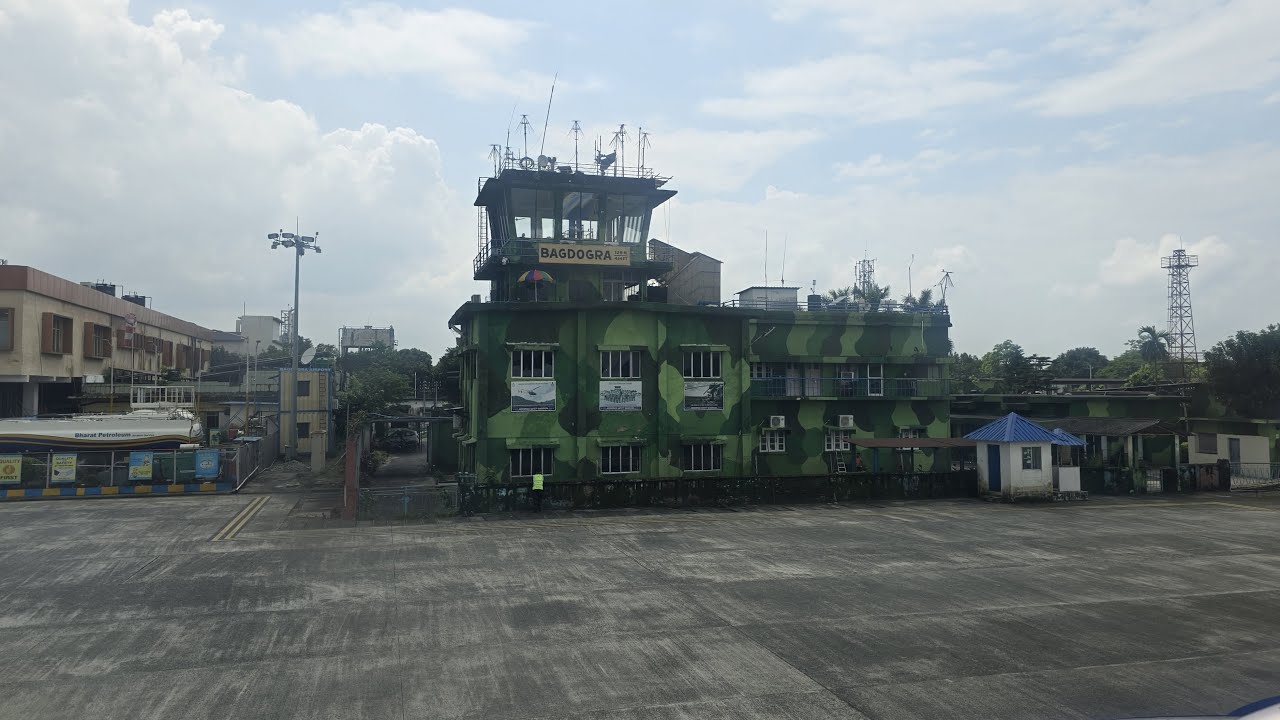 Flight Takeoff | Bagdogra Airport | Siliguri | West Bengal