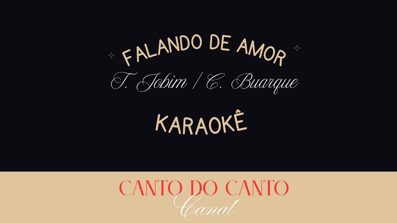 Falando de amor (Karaoke)