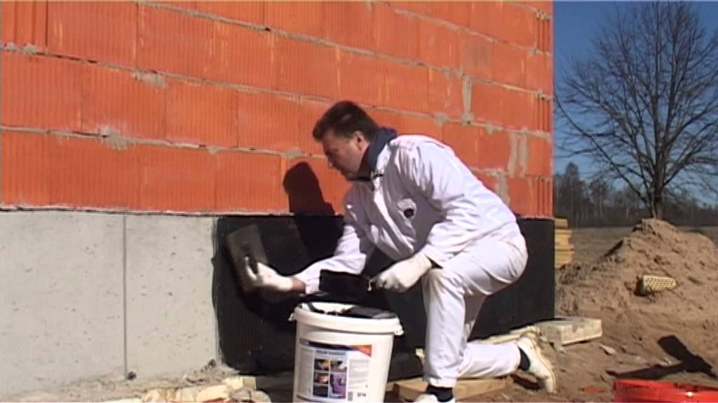 Hidroizoliacija. Pamatų ir betoninių paviršių sandarinimas.