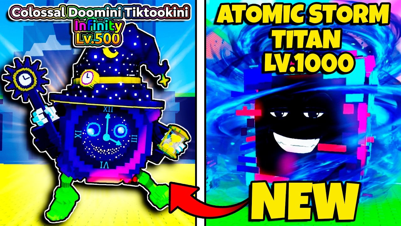 New ATOMIC STORM (TORNADO)🌪️COLOSSAL Brainrot INFINITY FREE​🔥​ADMIN ABUSE (Funny Moments) #-9