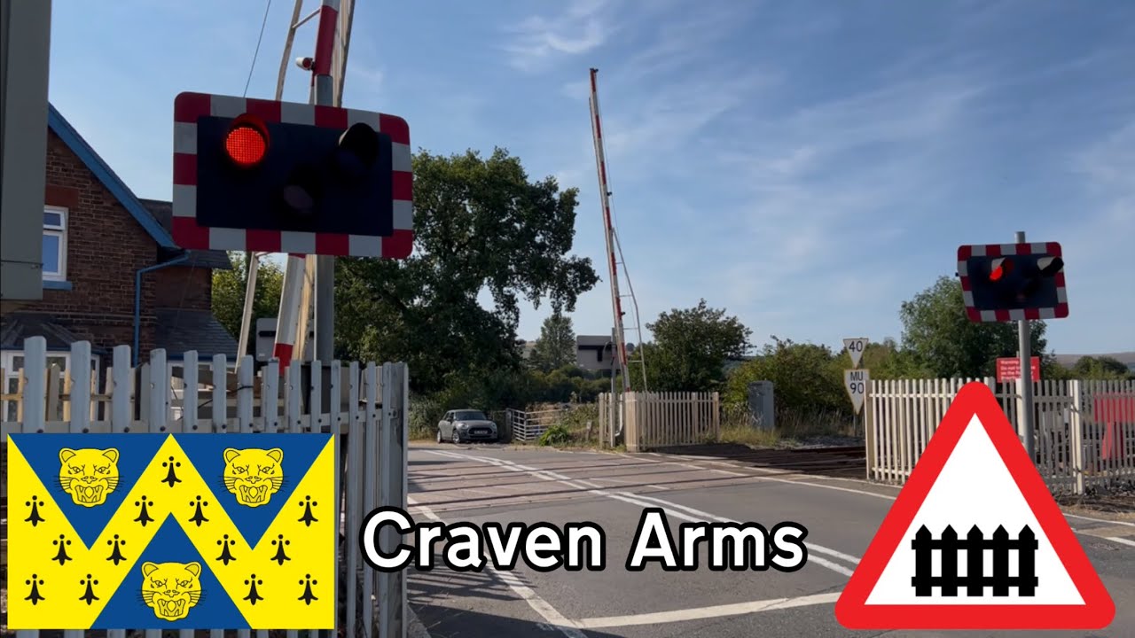 Craven Arms Level Crossing (Shropshire) 17/08/2025