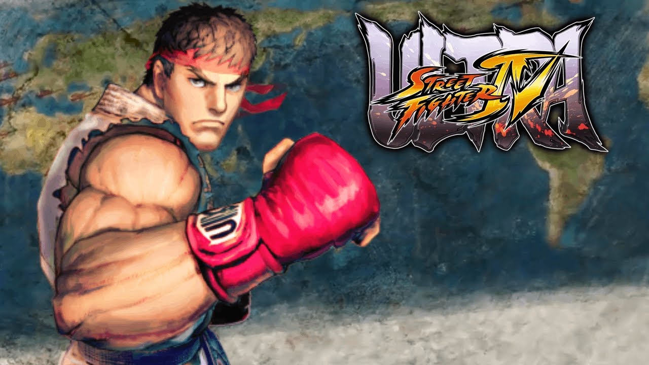 Ryu Playthrough Part 1 In Ultra Street Fighter 4!