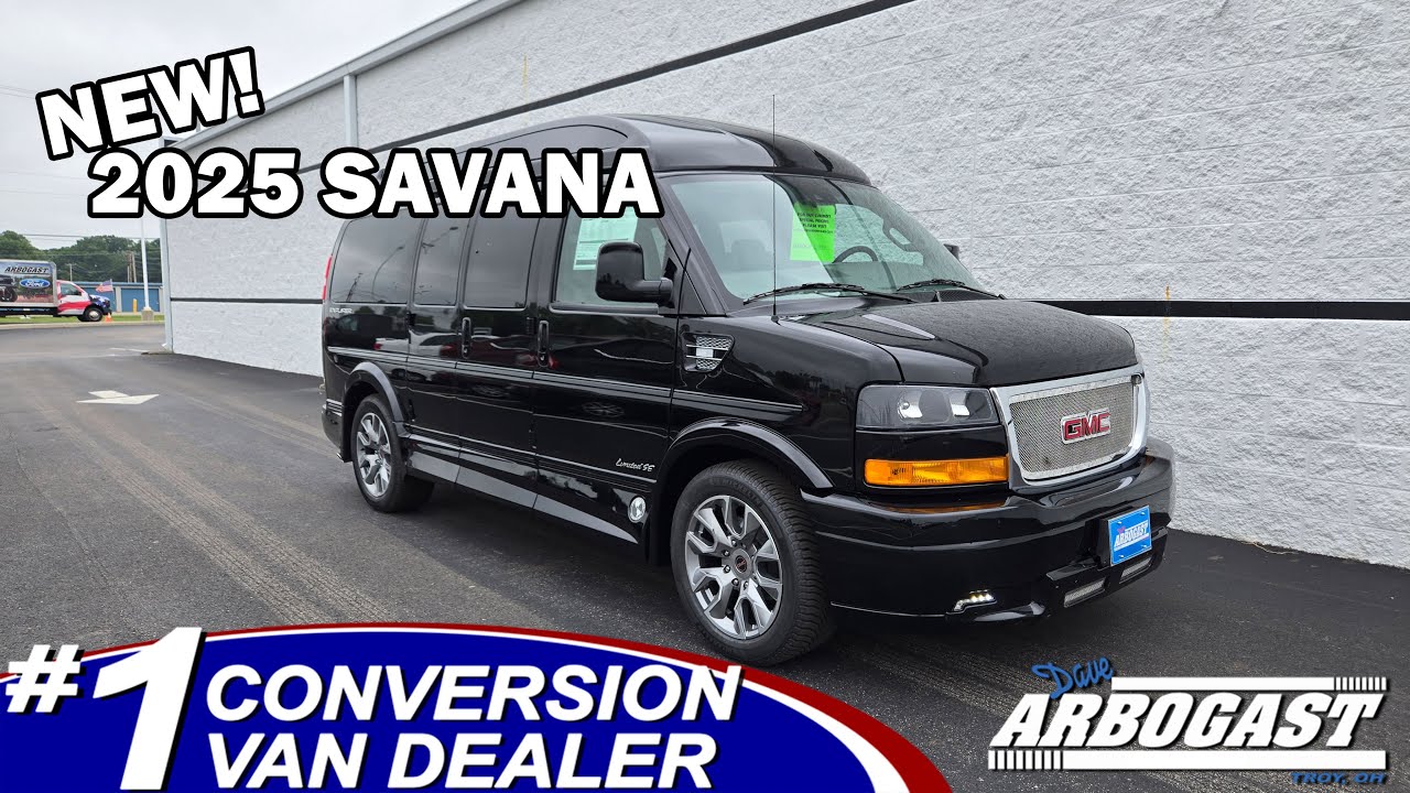 NEW 2025 GMC Conversion Van Explorer Limited SE 7 Passenger C18582 | Dave Arbogast Conversion Vans