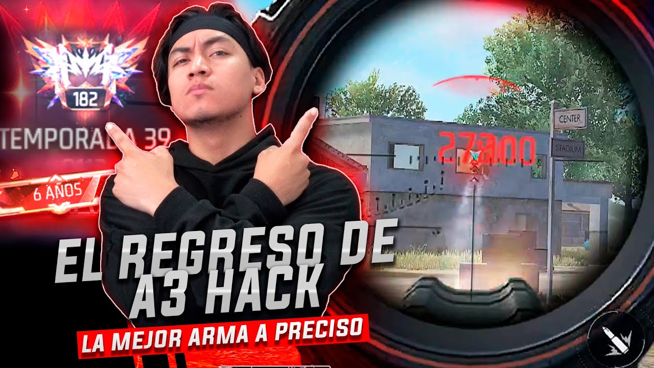 A3  HACK REGRESA AL PRECISO EN MIRA PARA RECUPERAR EL TRONO en FREE FIRE MAX