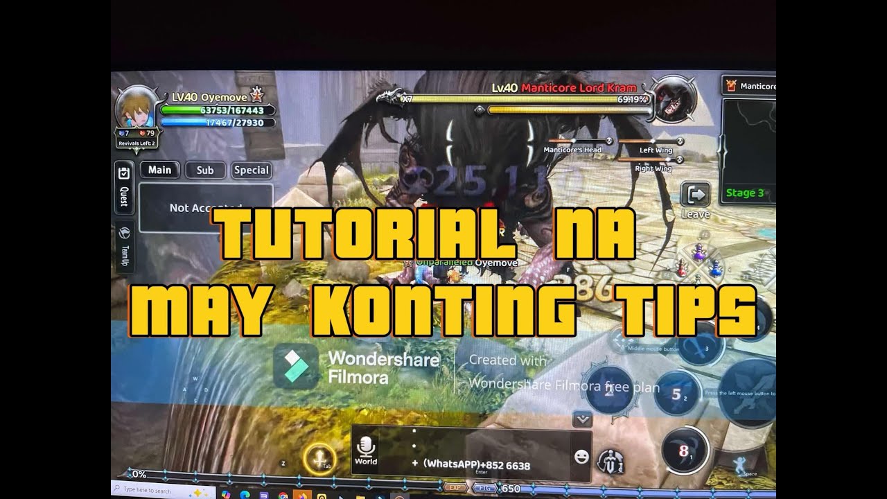 Dragon Nest ROL MANTICORE NEST SOLO Swordmaster
