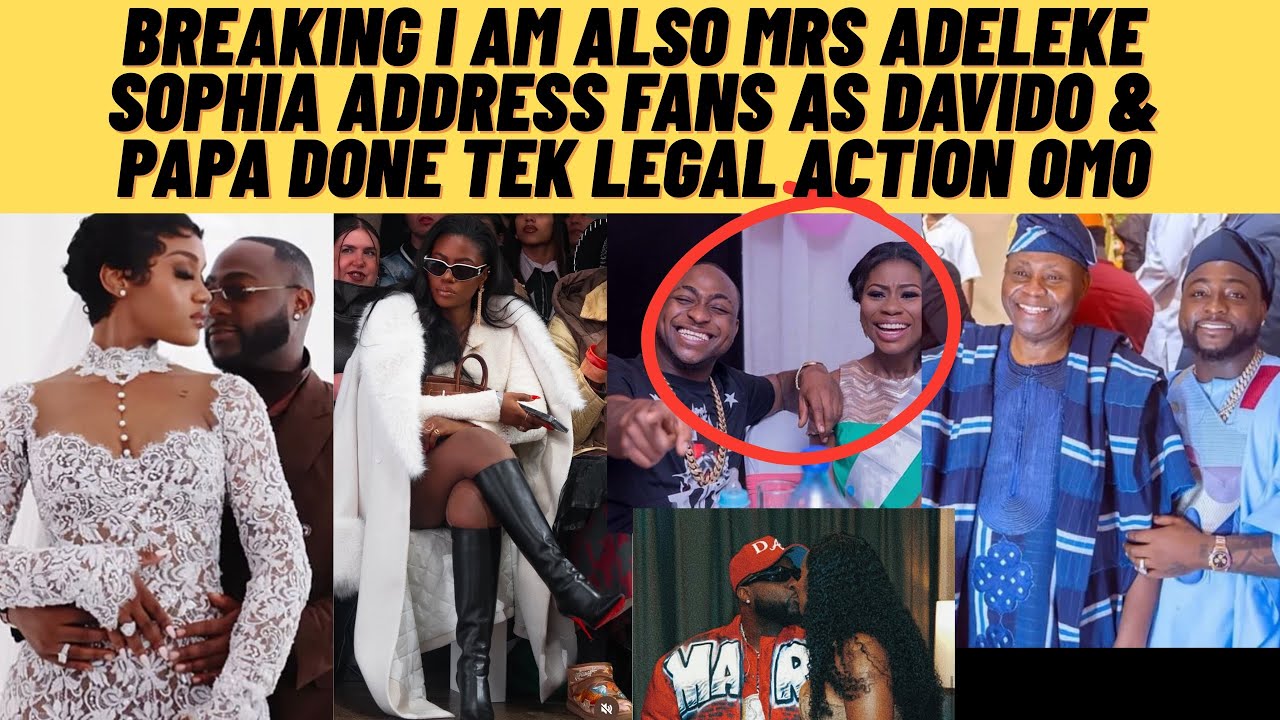 I was there before , I am also Mrs adeleke Sophia address fans allegedly as papa debido tek action
