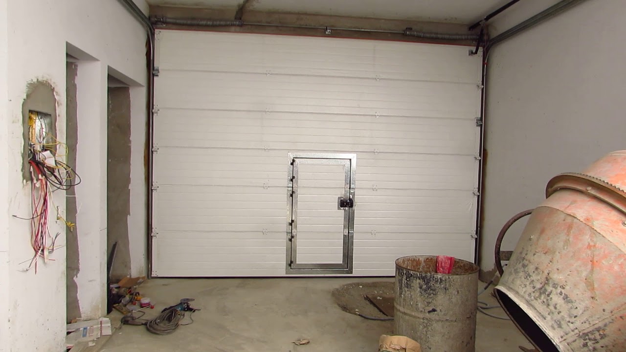 sistema seccional con puerta peatonal- SAN DIEGO - AUTOMATIC DOOR