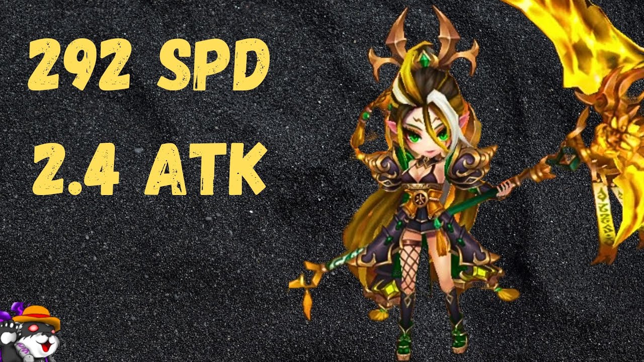 The Power Of Ethna (Wind Hell Lady) In RTA  Summoners War