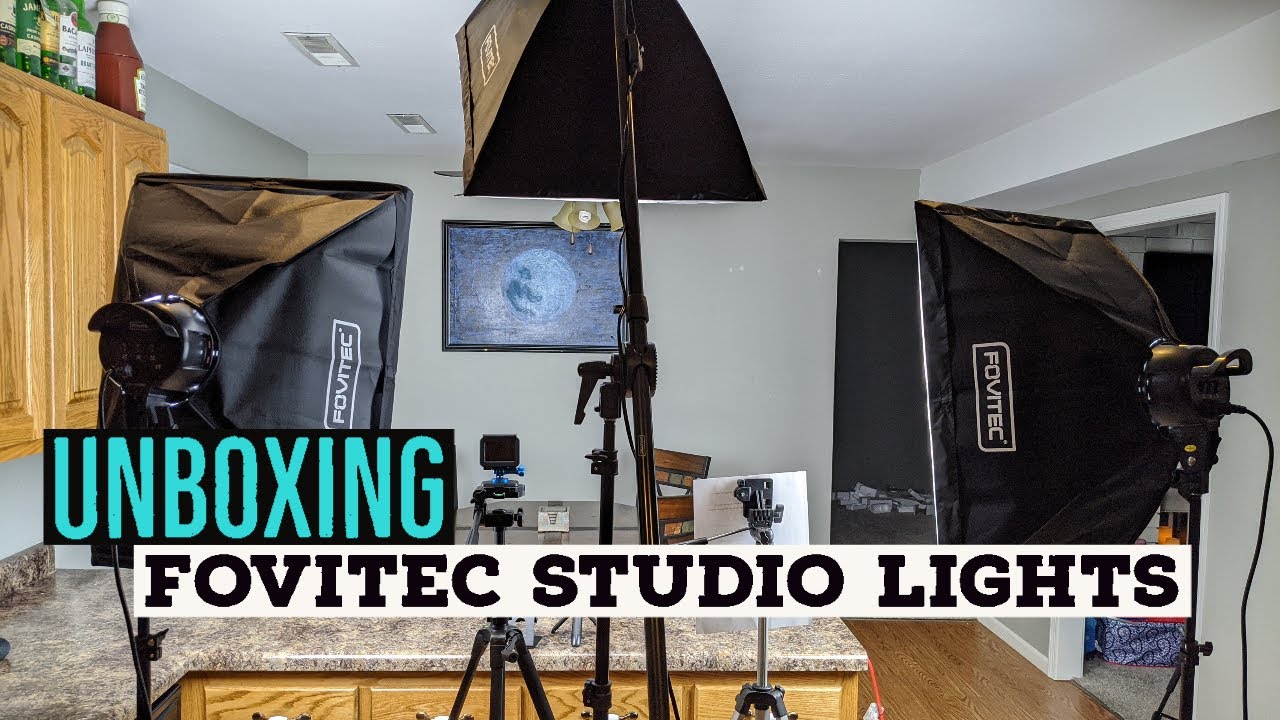 Fovitec Studio Lighting Kit: Unboxing and Setup