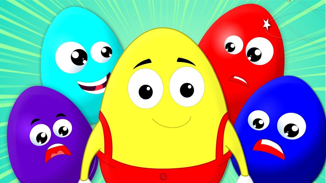 Ten In The Bed | Surprise Eggs | Nursery Rhymes Songs For Kids | Children Rhymes