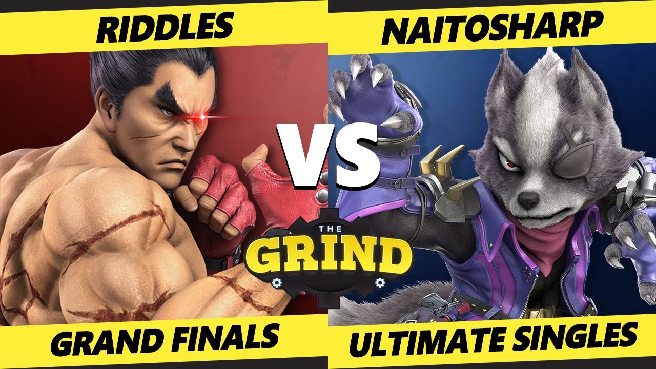 The Grind 148 GRAND FINALS - Riddles (Kazuya) Vs. Naitosharp (Wolf) SSBU Smash Ultimate