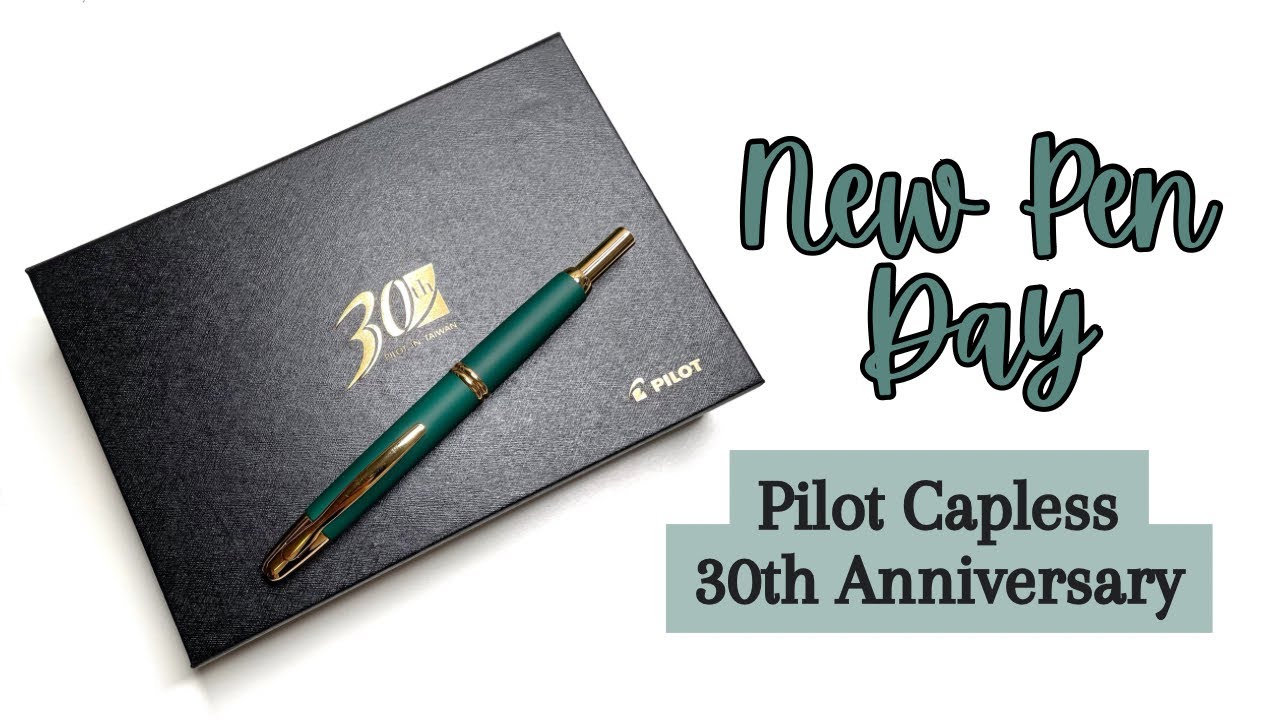#newpenday // Pilot Vanishing Point // 30th Anniversary Pilot in Taiwan // Forest Green