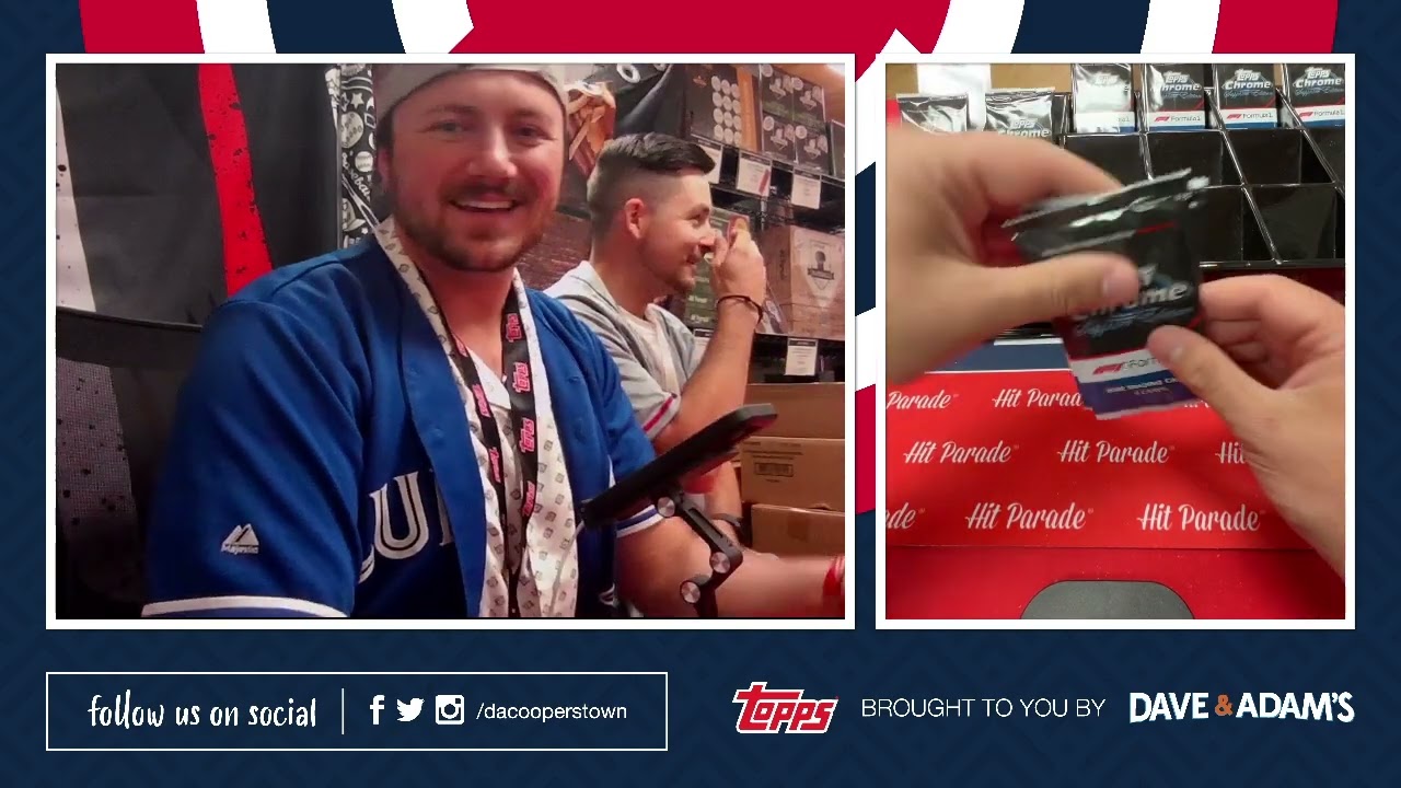 2022 Topps Chrome F1 Formula 1 Sapphire Edition 2-Box - Cooperstown 8 Spot Random Pack Break #1