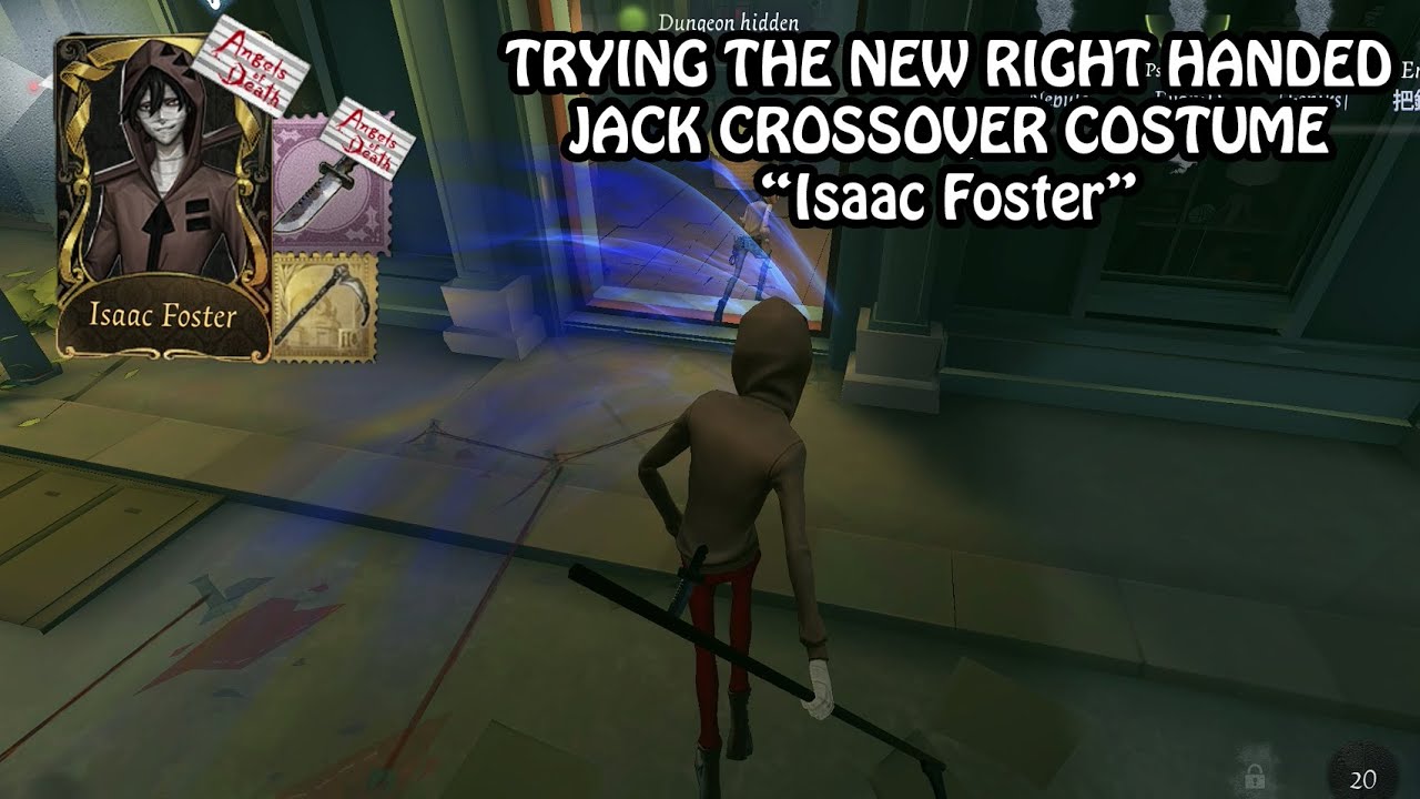 Right Handed Jack Crossover Skin "Isaac Foster" - Identity V