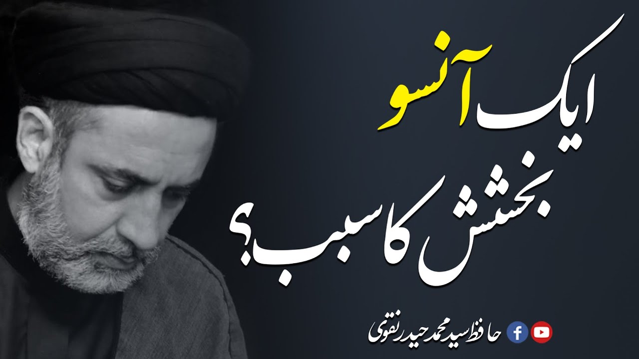 Short Clip | Aik Ansu Bakhshish Ka Sabab.? | Hafiz Syed Muhammad Haider Naqvi