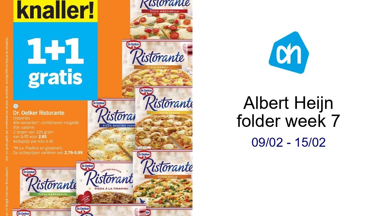 Albert Heijn folder week 7 09/02 - 15/02
