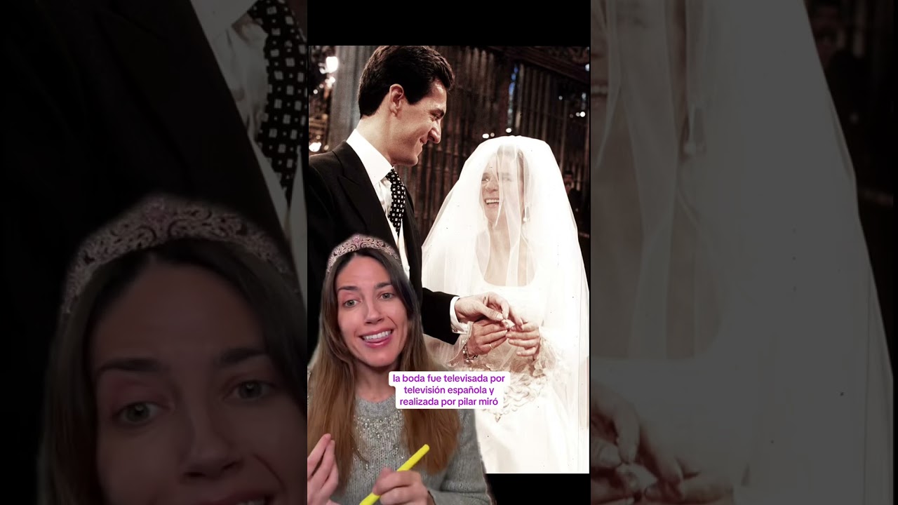 La infanta Elena tuvo varias rabietas el día de su boda con Jaime #short #shorts #nuriasecret