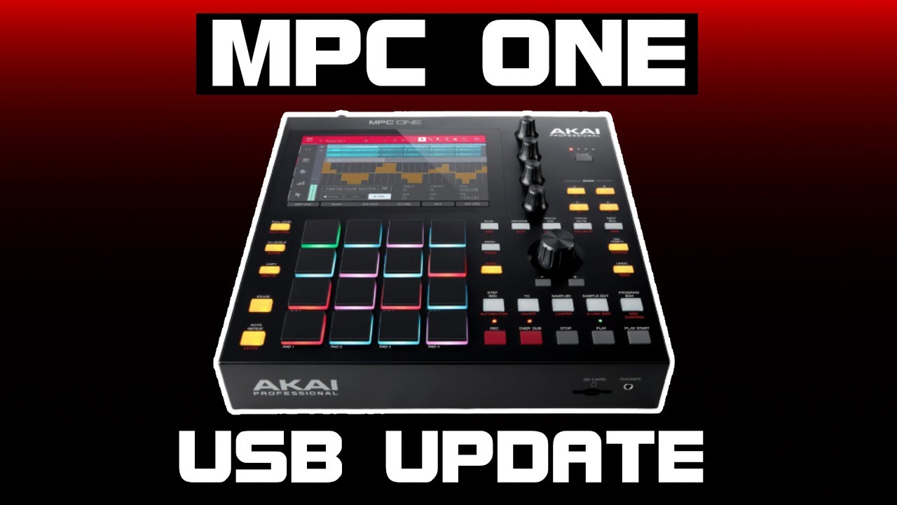 How To Update MPC One 2.8 - USB Cable Install