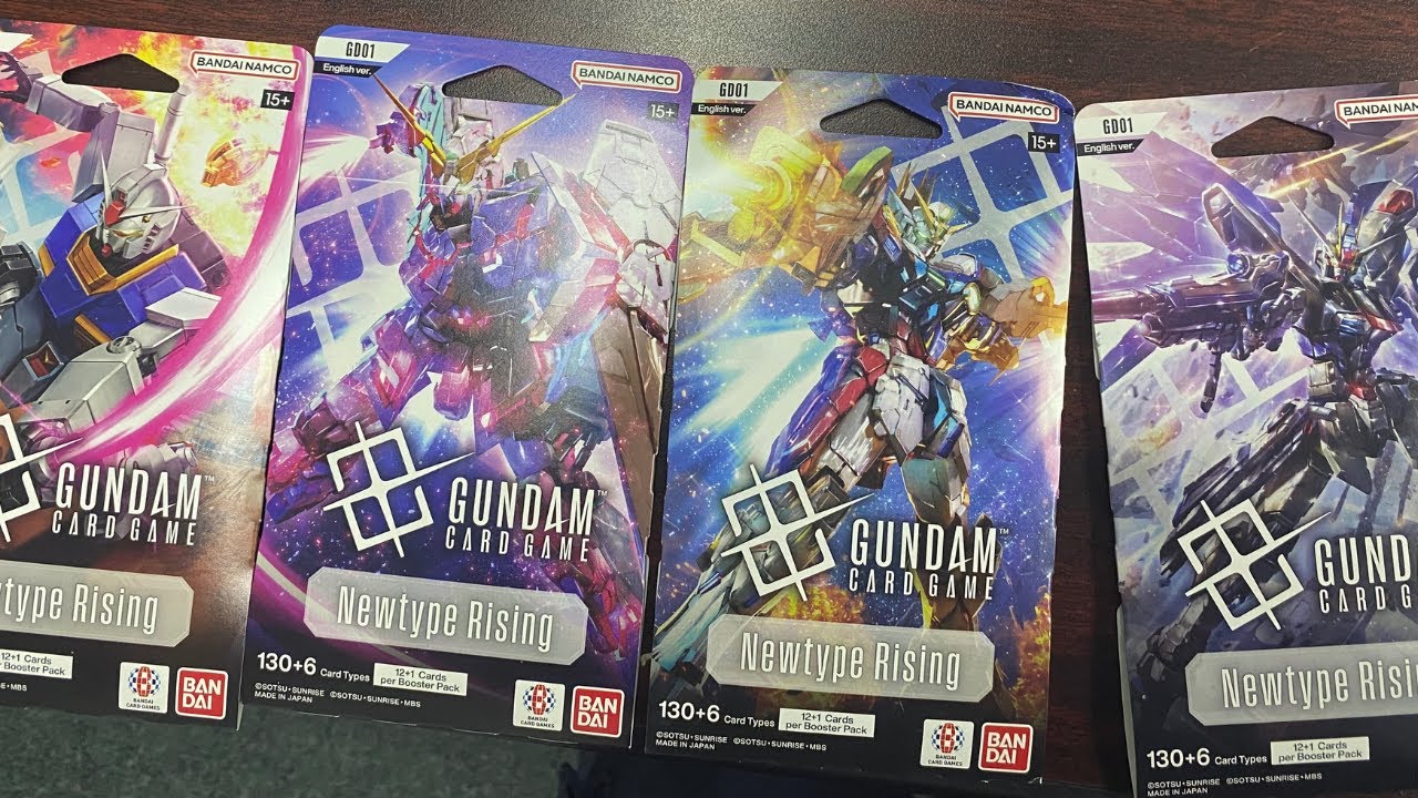 24 Blisters VS 1 Booster Box | Gundam Card Game