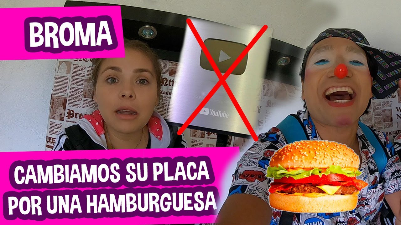 BROMA A FATIMA / LE CAMBIAMOS SU PLACA POR UNA HAMBURGUESA / LOS DESTRAMPADOS