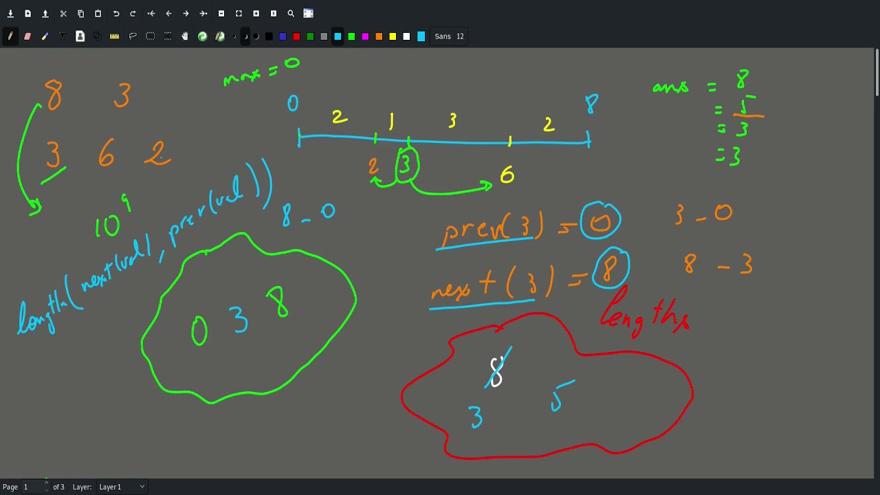 [CSES][Sorting and Searching] Traffic Lights