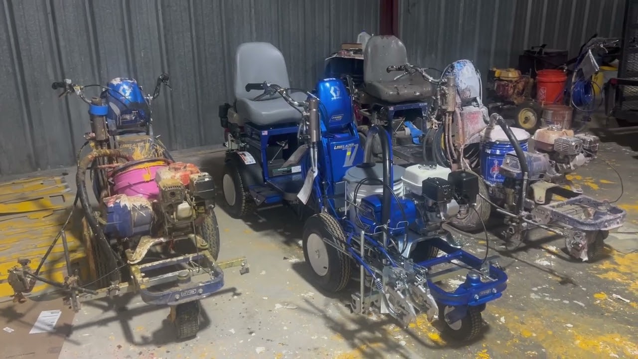 Машина для нанесения разметки Graco 3900 Auto Layout