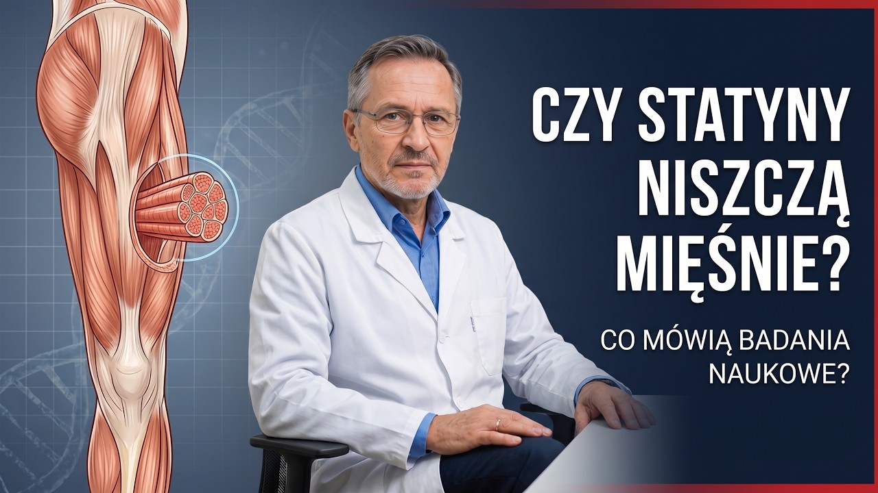 NIE POŁYKAJ TYCH TABLETEK NA NOC! Statyny o tej porze niszczą Twoje mięśnie