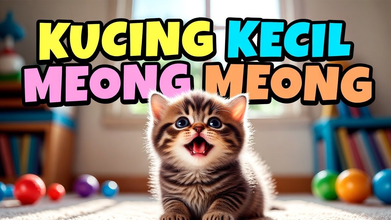 Kucing Kecil Meong Meong 🐱 Lagu Anak Indonesia | Lagu Anak Terbaru 2026