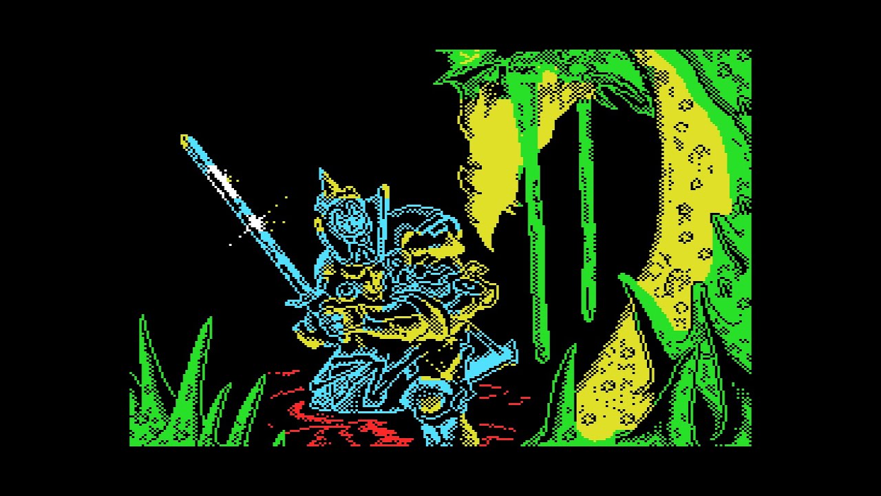 Camelot Warriors. MSX. Dinamic Software 1986. Edad de Oro del Software Español Full Playthrough