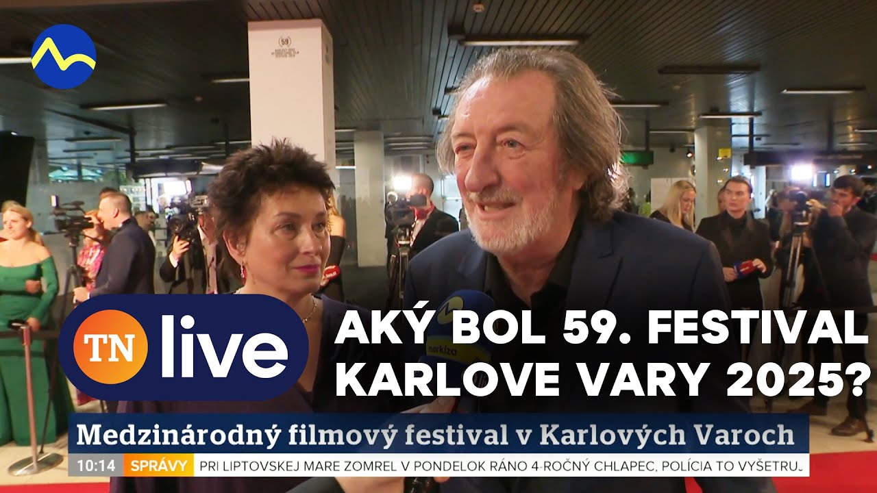 Koniec 59. ročníka Medzinárodného filmového festivalu Karlove Vary 2025 - aký bol? | TN live