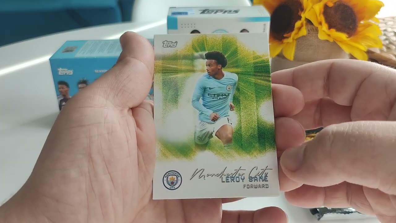 Otwieramy Topps Manchester City Team Set 25/26 Value Box