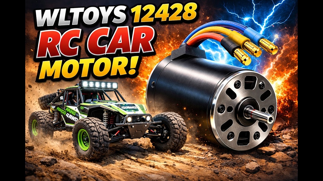 Is The Stock WLTOYS 12428 Motor Good Enough?