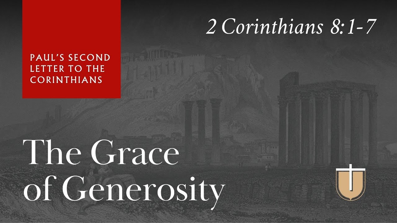 The Grace of Generosity – 2 Corinthians 8:1-7 | Pastor Diego Bulatao