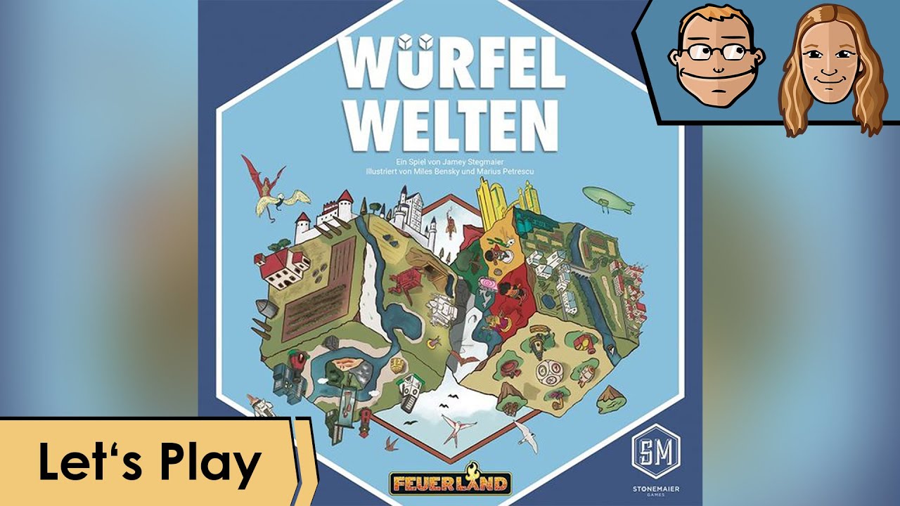 Würfelwelten – Brettspiel – Let's Play