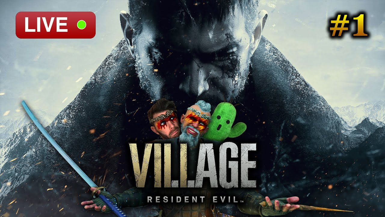 LIVE STREAM: Village resident Evil 8 1hr Demo