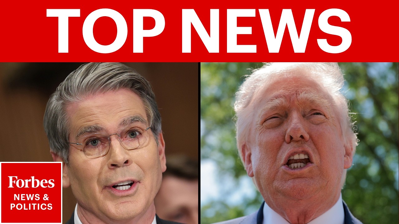 TOP NEWS: Bessent Testifies Before Congress, Trump Takes Heat For Iran War