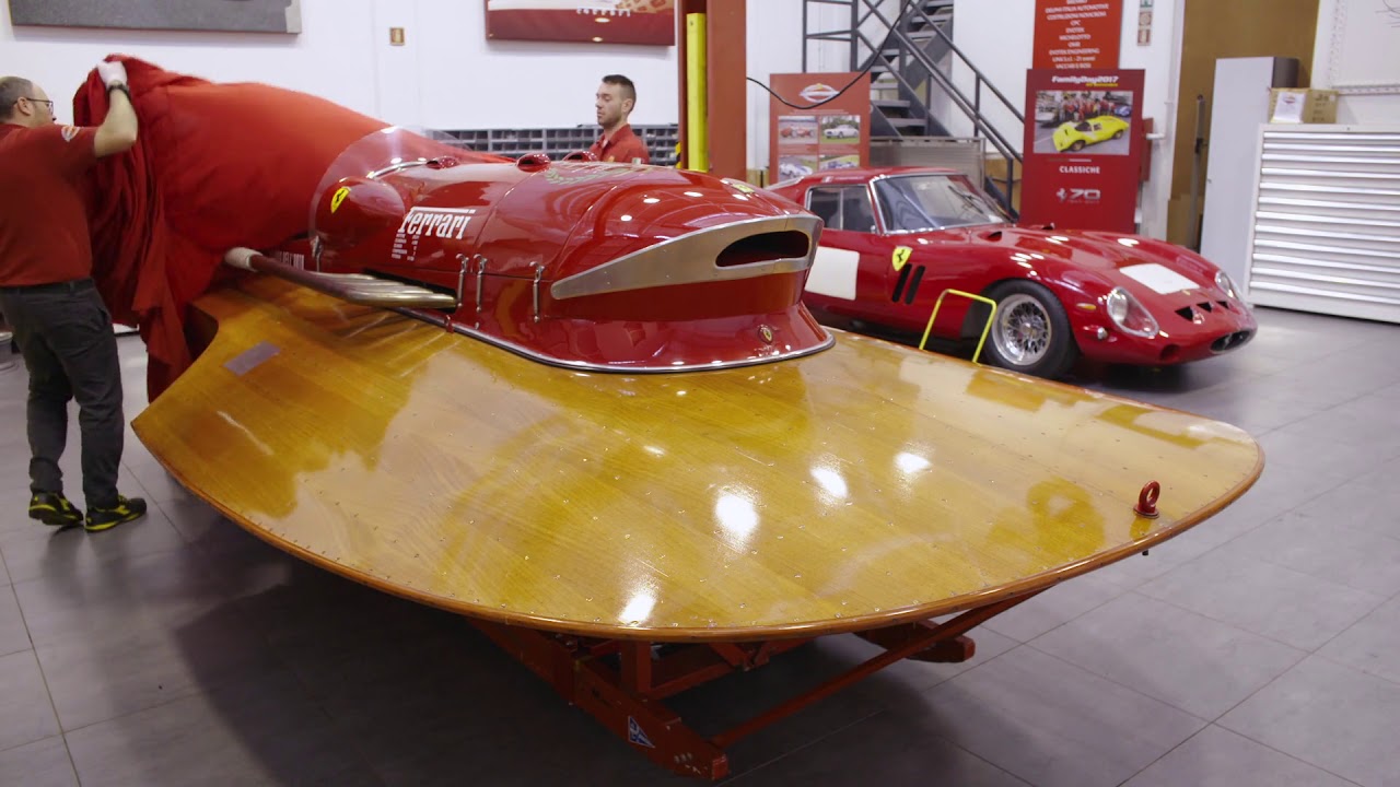 Loď Ferrari Arno XI (press video)