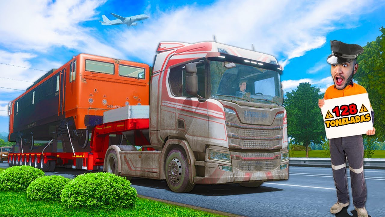 TRANSPORTANDO a CARGA MAIS PESADA do Truckers of Europe 3!