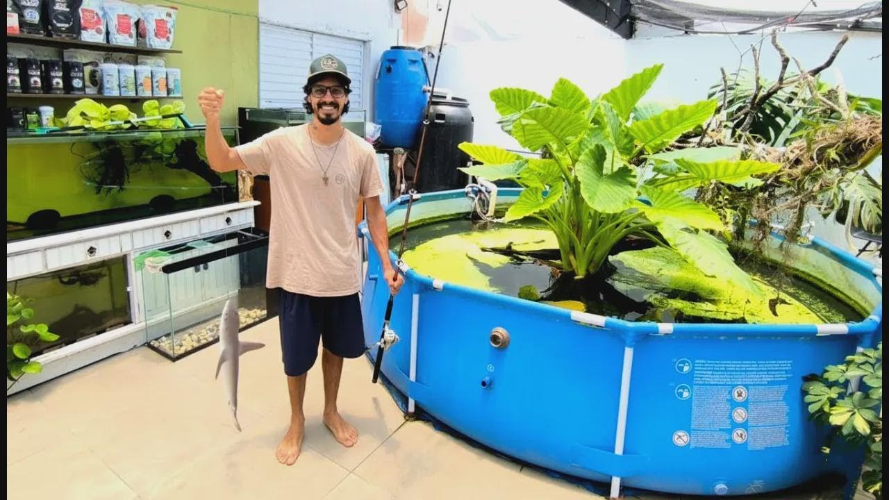Ich hab einen richtig ungewöhnlichen Fisch gefangen 💀🦈