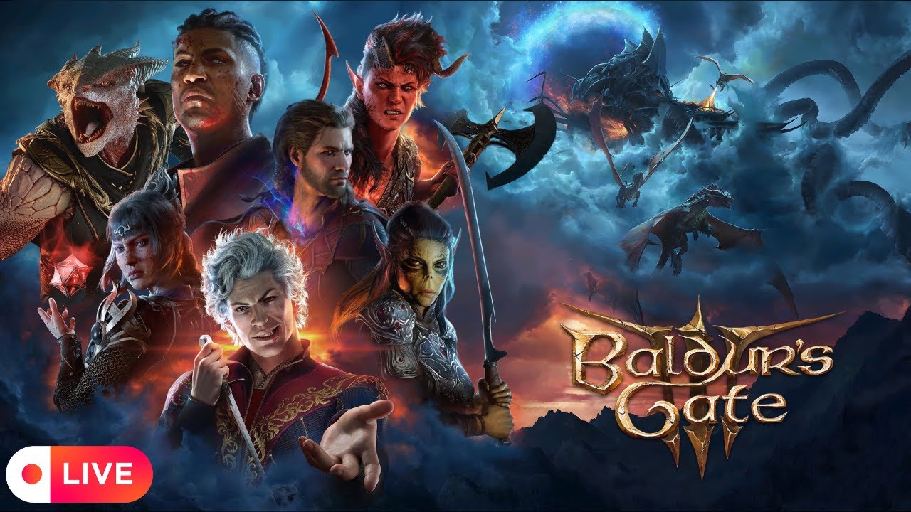 🔴 LIVE Baldur’s Gate 3 – A New Solo Begins