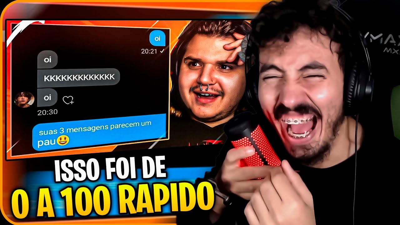ISSO FOI DE 0 A 100 RAPIDO DEMAIS - MIGS | Leozin React