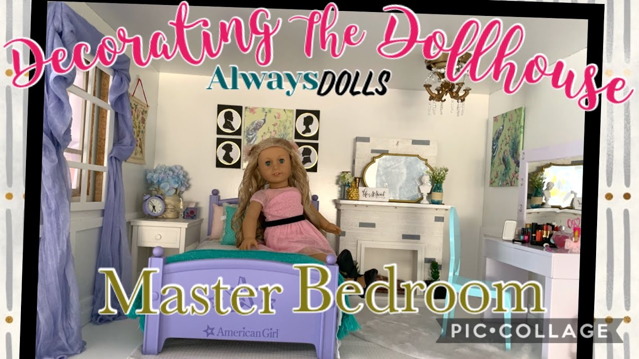 Always Dolls: 2022 Decorating the Dollhouse - Master Bedroom