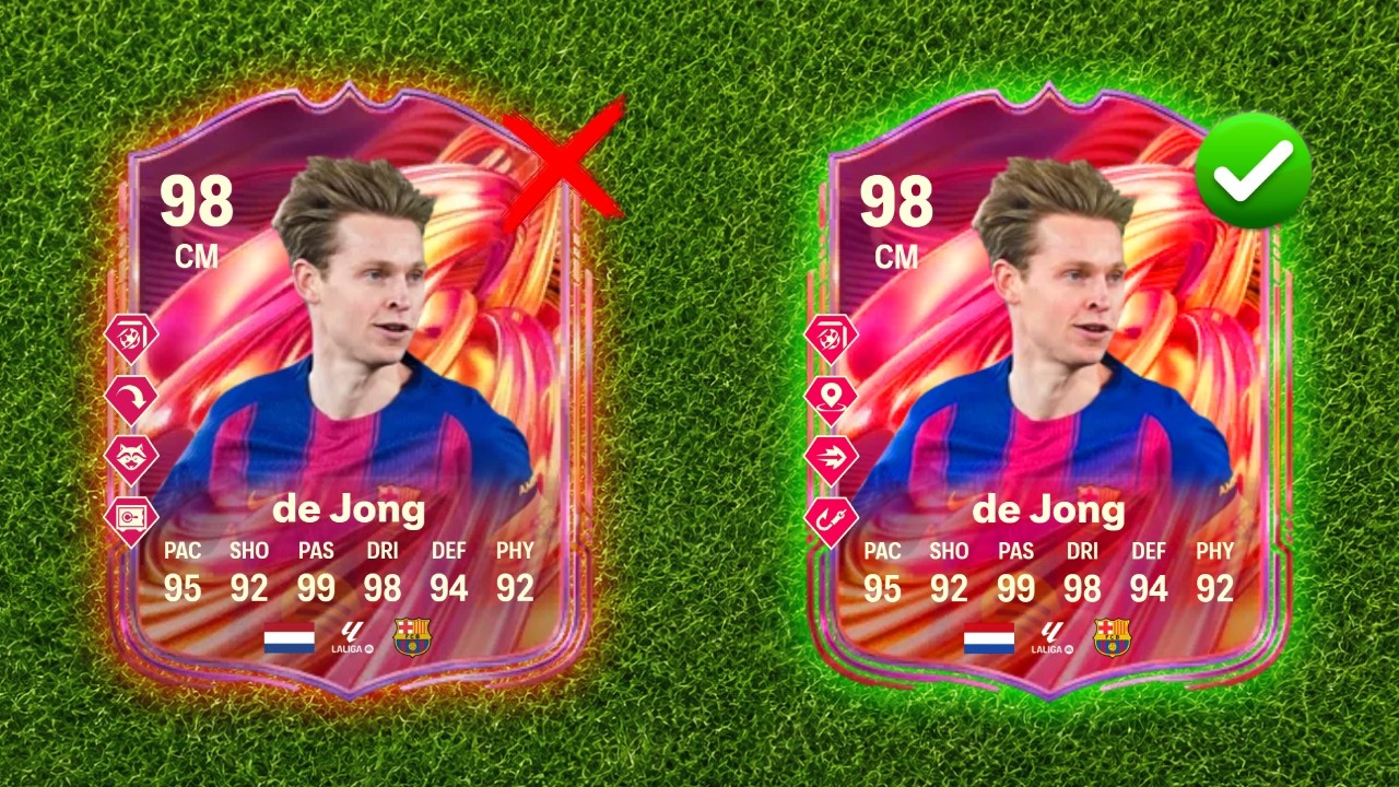 Лучшие игровые стили (PlayStyles) для Френки де Йонга 98 FUTTIES! 🔥