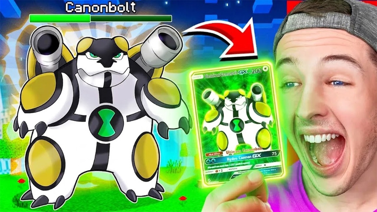 Opening BEN 10 POKÉMON PACKS to get GOD POKÉMON in MINECRAFT!