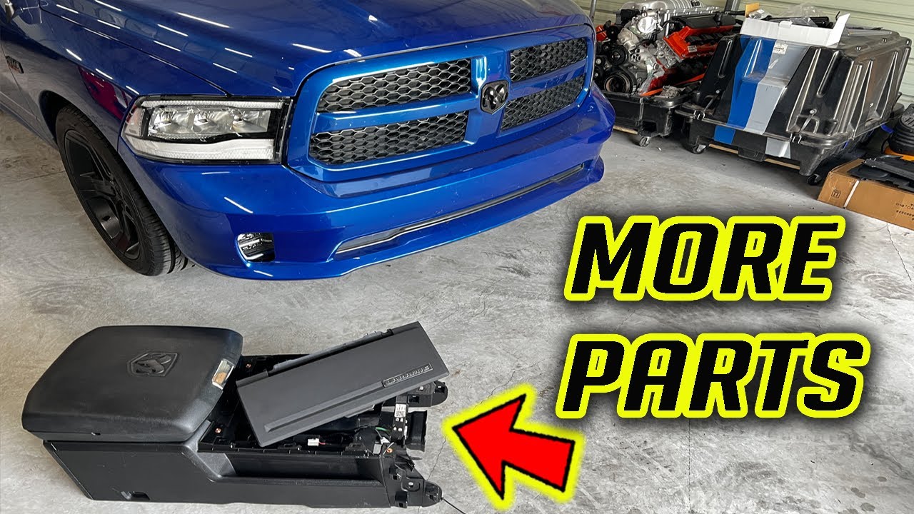 More Parts For Dodge RAM 1500 Interior Hellcat Swap Truck