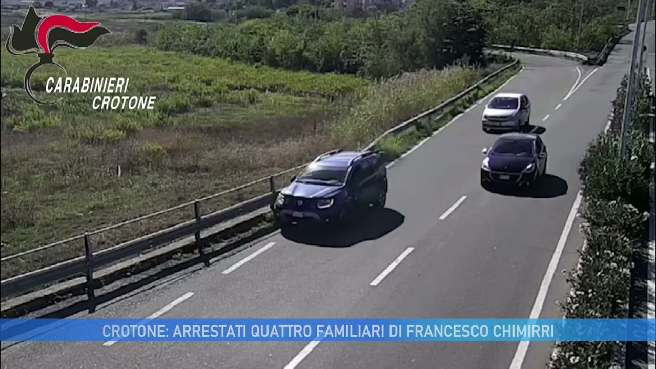 CROTONE: ARRESTATI I  QUATTRO FAMILIARI DI FRANCESCO CHIMIRRI