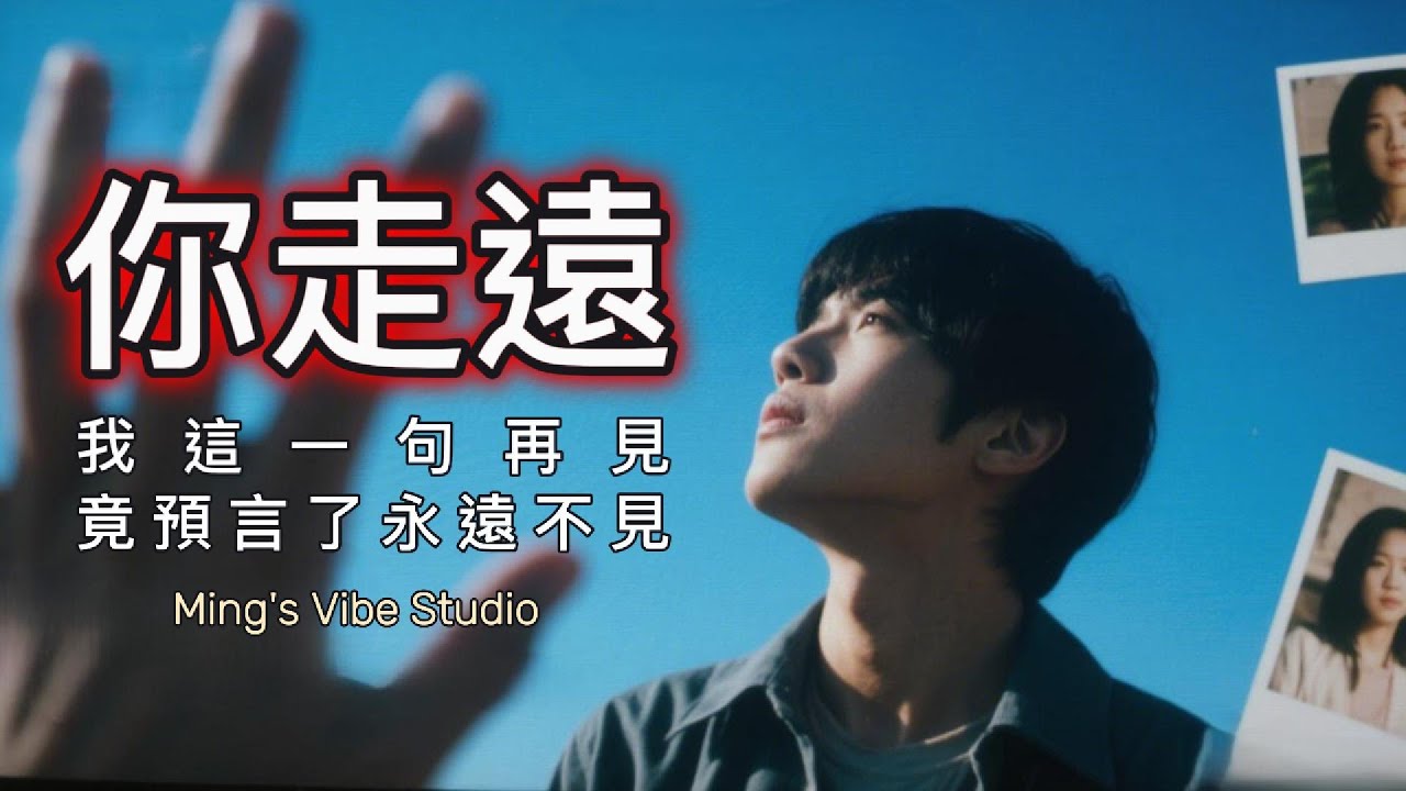 你走遠｜好想親螢幕上的臉，傻傻貼著你的照片｜原創失戀情歌
