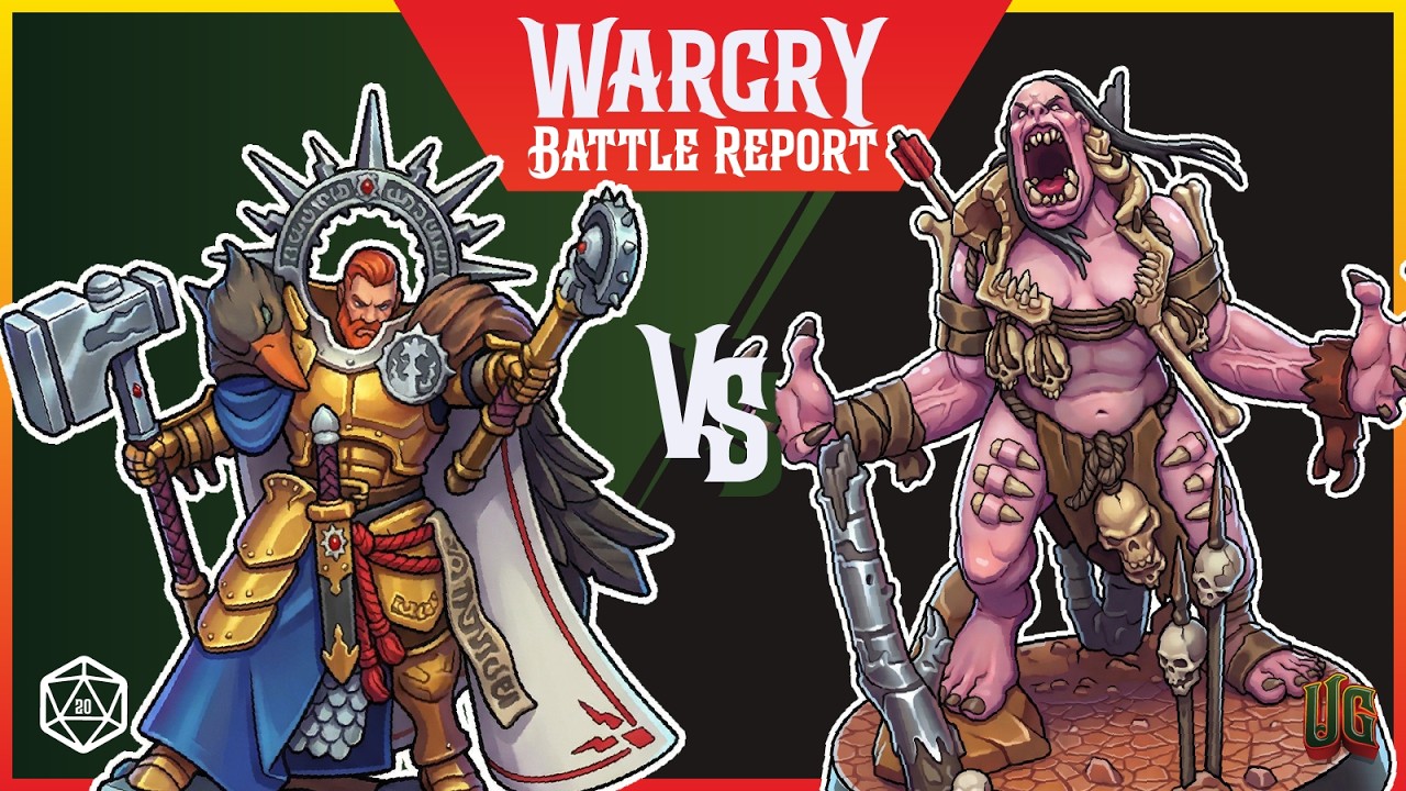 Warcry Battle Report: Thunderstrike Stormcast vs Gorger Mawpack - The Ritual (한글 자막)